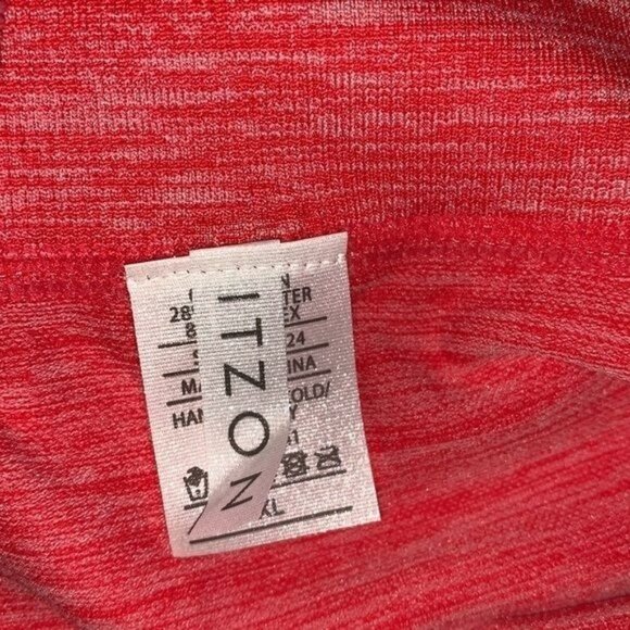 Itzon Womens Red High-Waist Seamless Shorts - XL - Picture 4 of 9